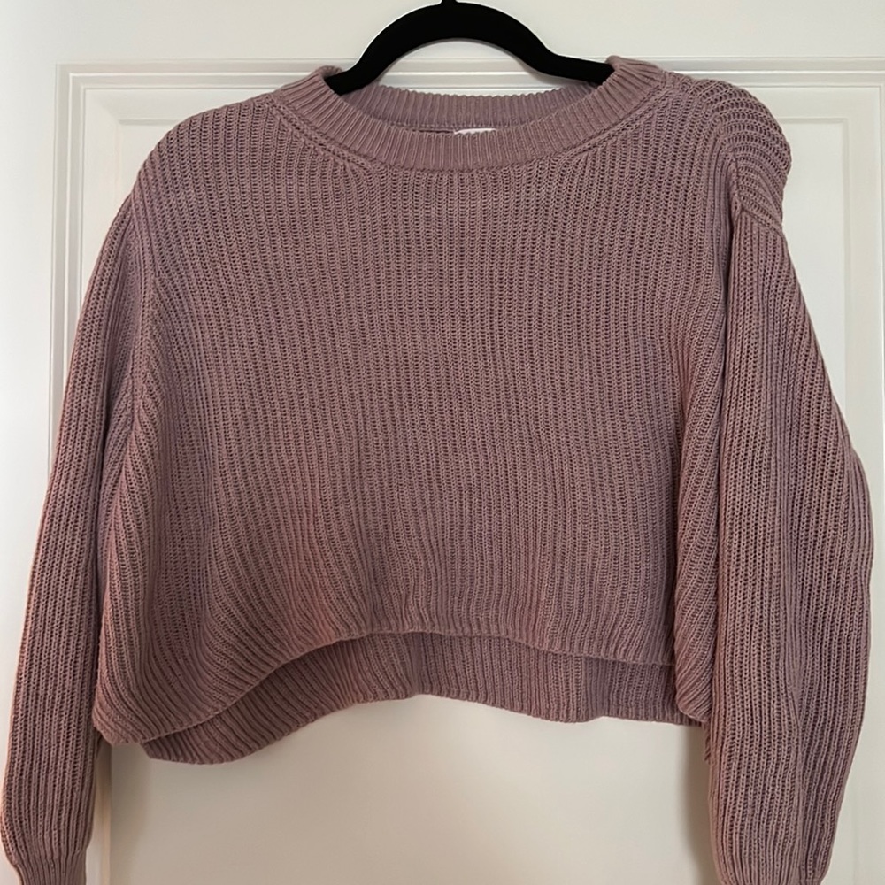 Cotton on crop top sweater